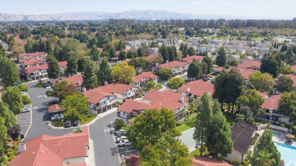 Ardenwood Forest aerial view of the property