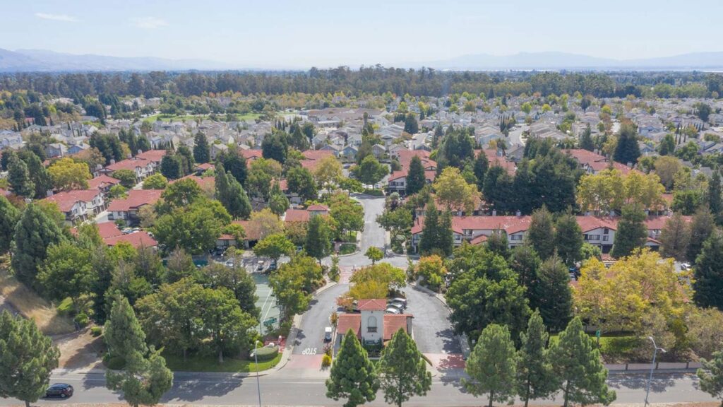 Ardenwood Forest aerial view of the property